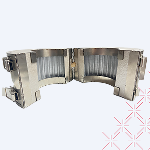 Additional Options-Hinged two-piece mica band heater