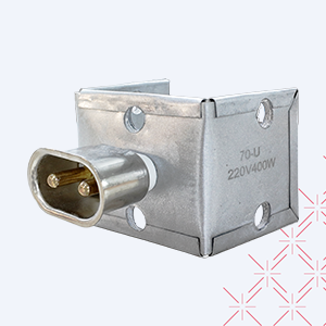 Construction-square mica band heater