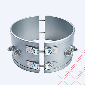 construction-two-piece mica band heater