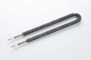 Finned Tubular Heater - Air heating element with extended surface for HVAC systems