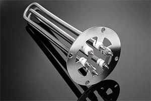 Flanged Immersion Heater - Direct liquid heating element for tanks and oil systems
