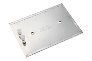 Mica Strip Heater - Surface heating element for flat surfaces and industrial equipment