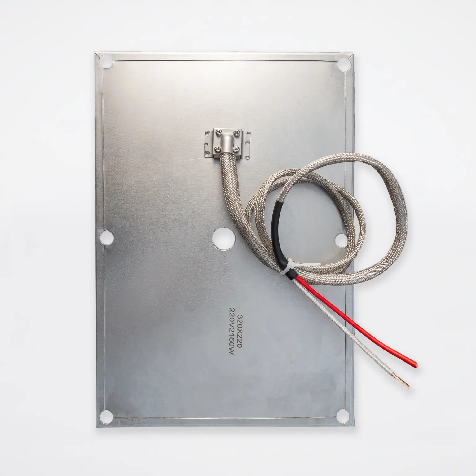 Mica_strip_heater_with_braid_wire
