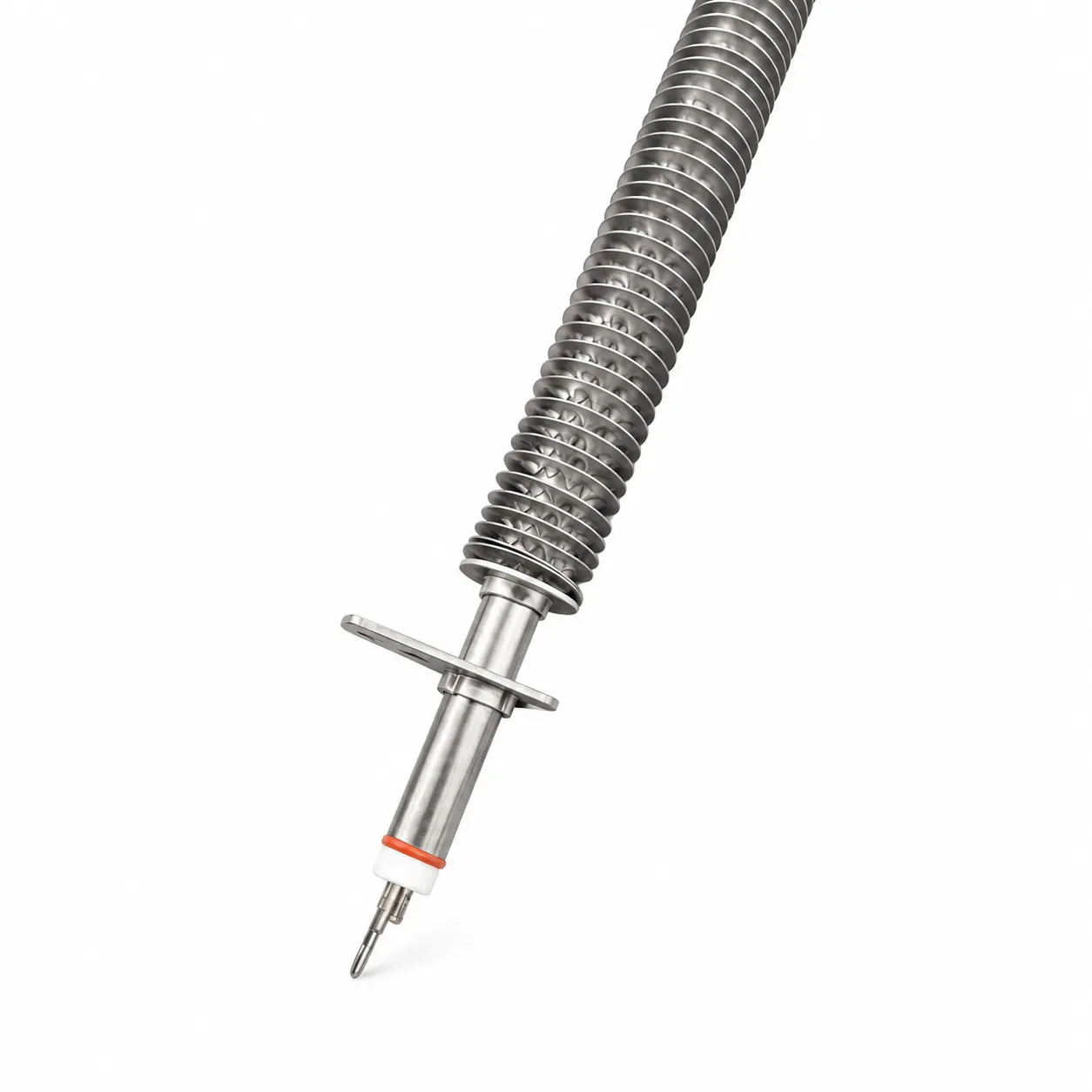 Mounting brackets for finned tubular heaters